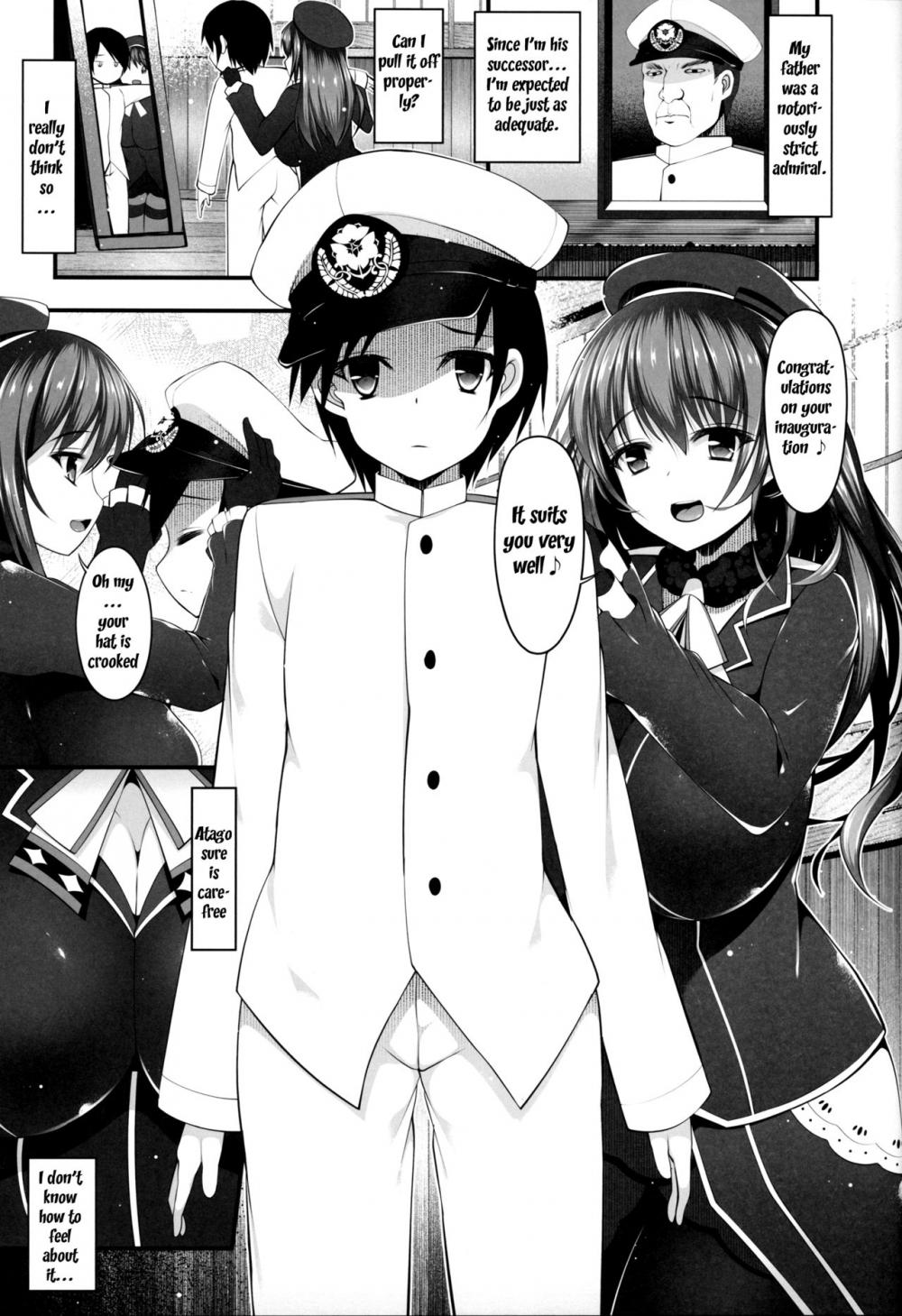 Hentai Manga Comic-Atago Onee-chan Will Do It For You-Read-4